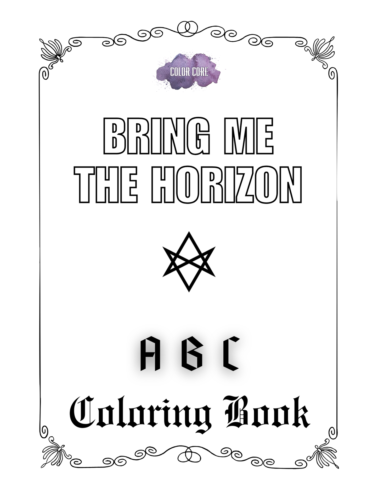 BMTH Alphabet Coloring Book